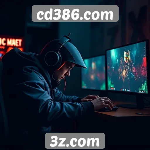 O crescimento da comunidade gamer no cd386.com