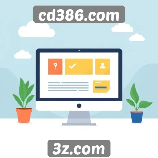 Interface do usuário no site cd386.com e sua usabilidade
